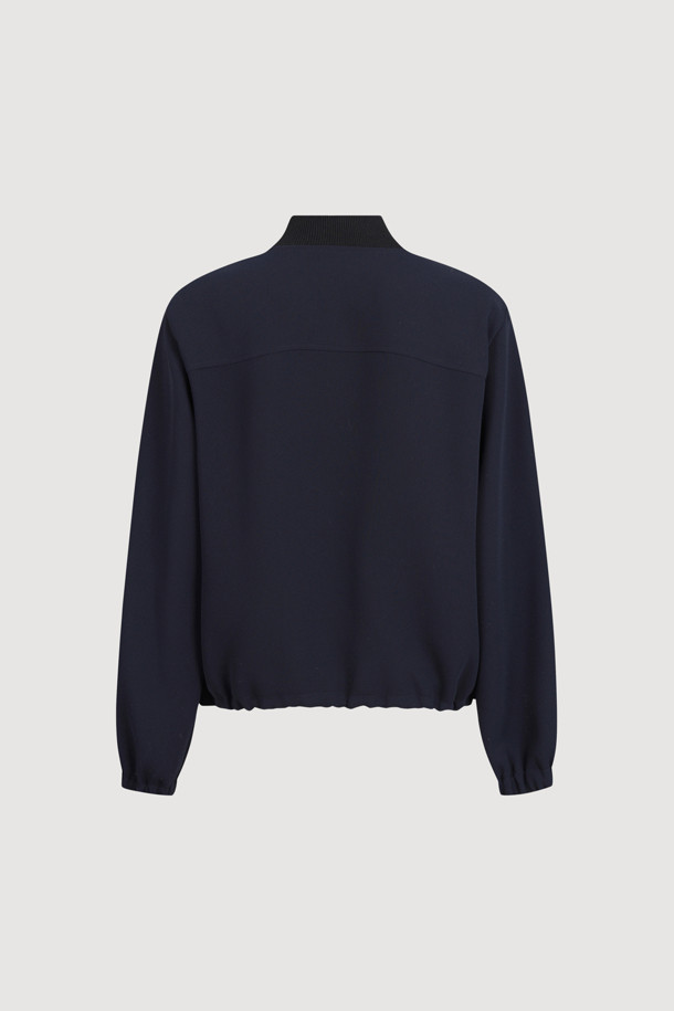 LUCKY CHOUETTE - 점퍼 - Frill Point Jumper (dark navy)