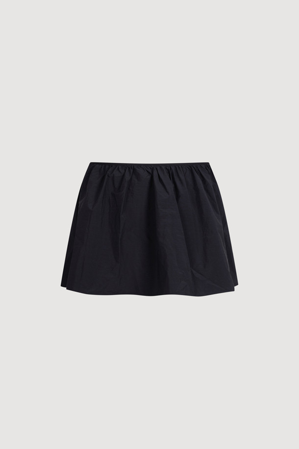 LUCKY CHOUETTE - 기타소품 - Layered Decoration Skirt (black)