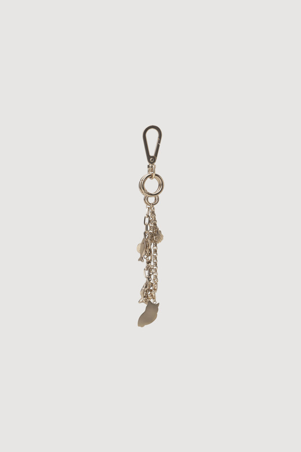 LUCKY CHOUETTE - 키링/참 - A-Metal Double Charm Decoration (gold)