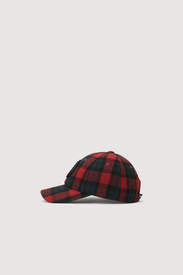 LUCKY CHOUETTE - 모자 - [Holiday Edition] Chouette Check Ball Cap (red)