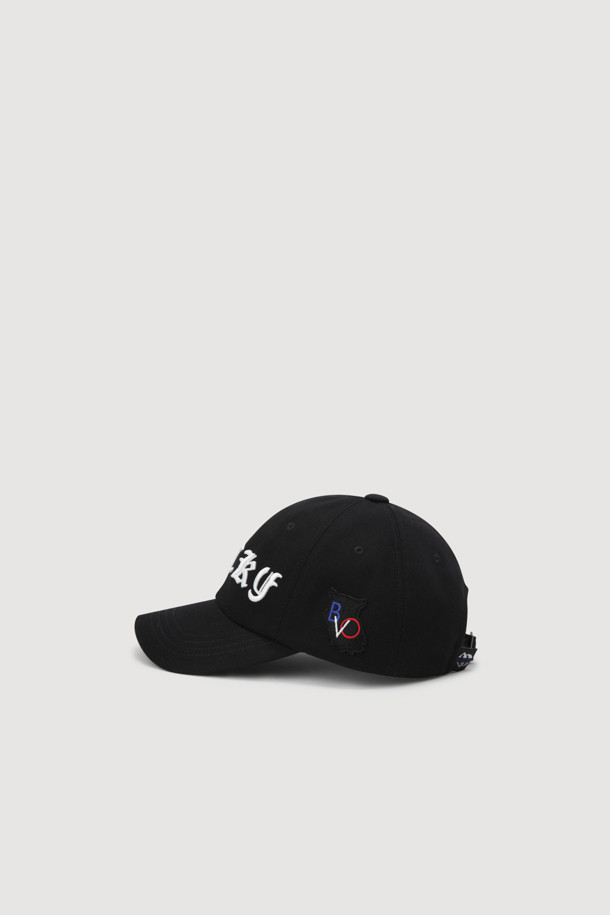 LUCKY CHOUETTE - 모자 - Lettering Ball Cap (black)