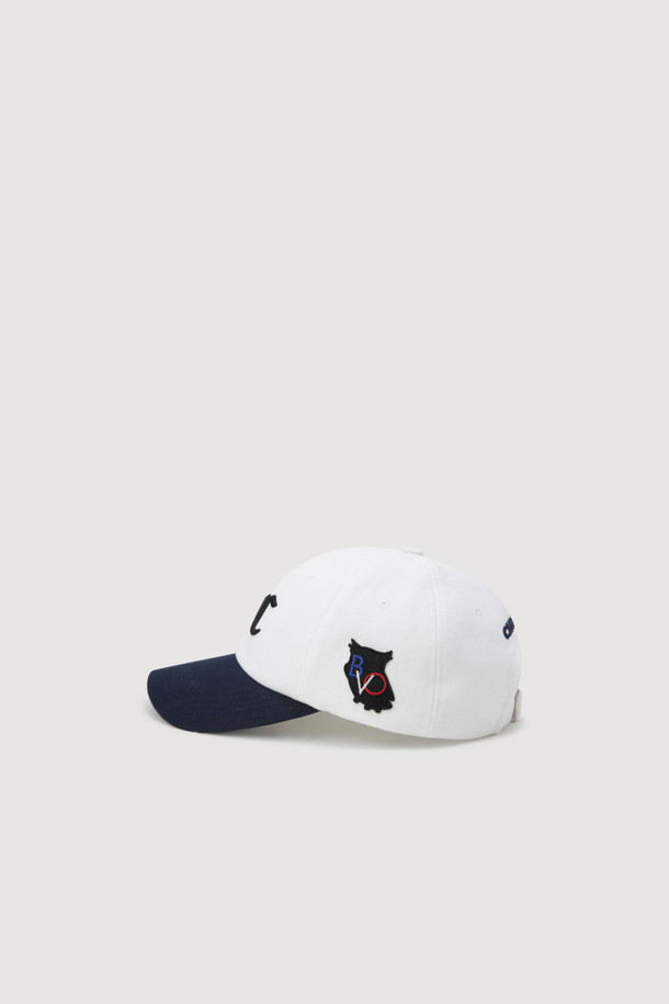 LUCKY CHOUETTE - 모자 - LC Color Block Ball Cap(white)