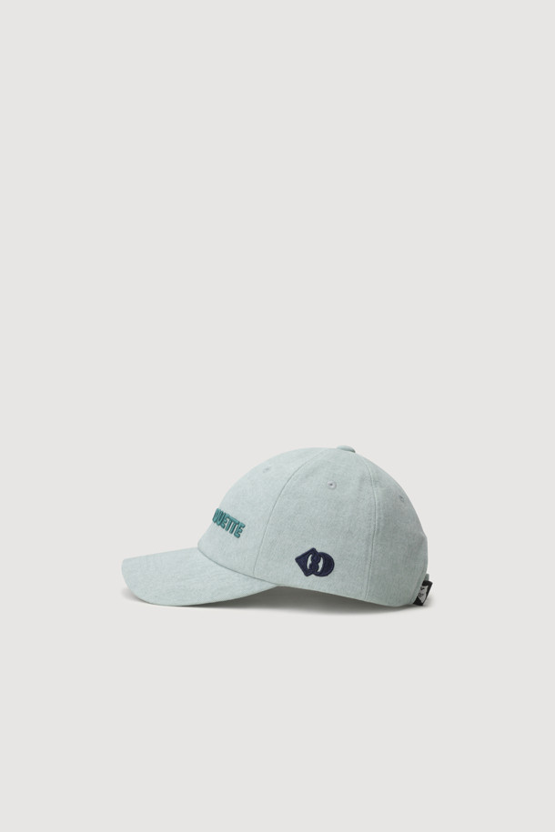 LUCKY CHOUETTE - 모자 - Lettering Embroidery Color Ball Cap (mint)