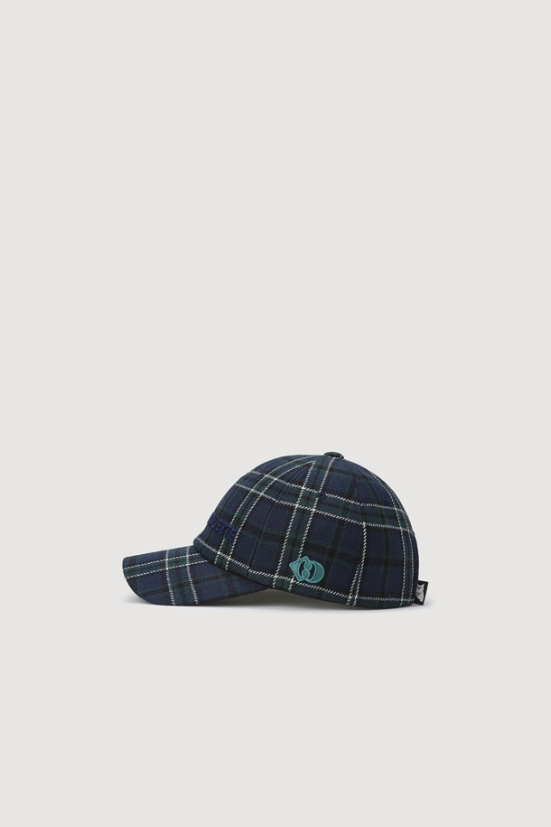 LUCKY CHOUETTE - 모자 - Lucky Lettering Check Ball Cap (multi color)