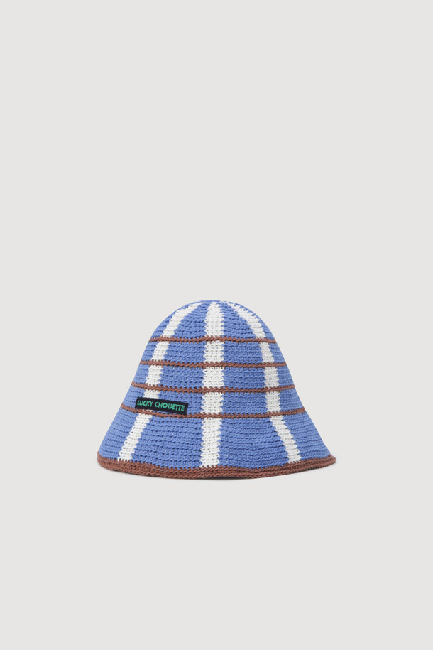 LUCKY CHOUETTE - 모자 - Handmade Bucket Hat (blue)