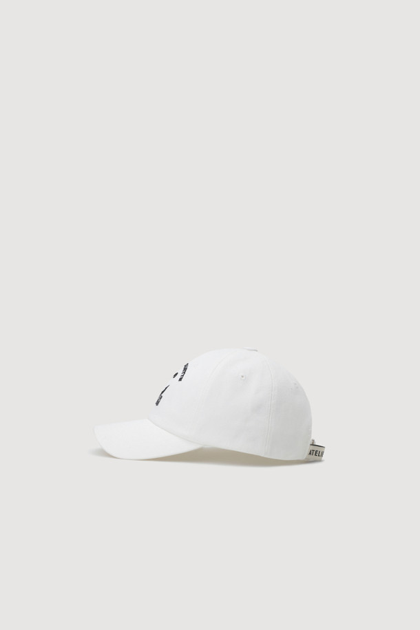 LUCKY CHOUETTE - 모자 - A-Embroidery Point Ball Cap (white)