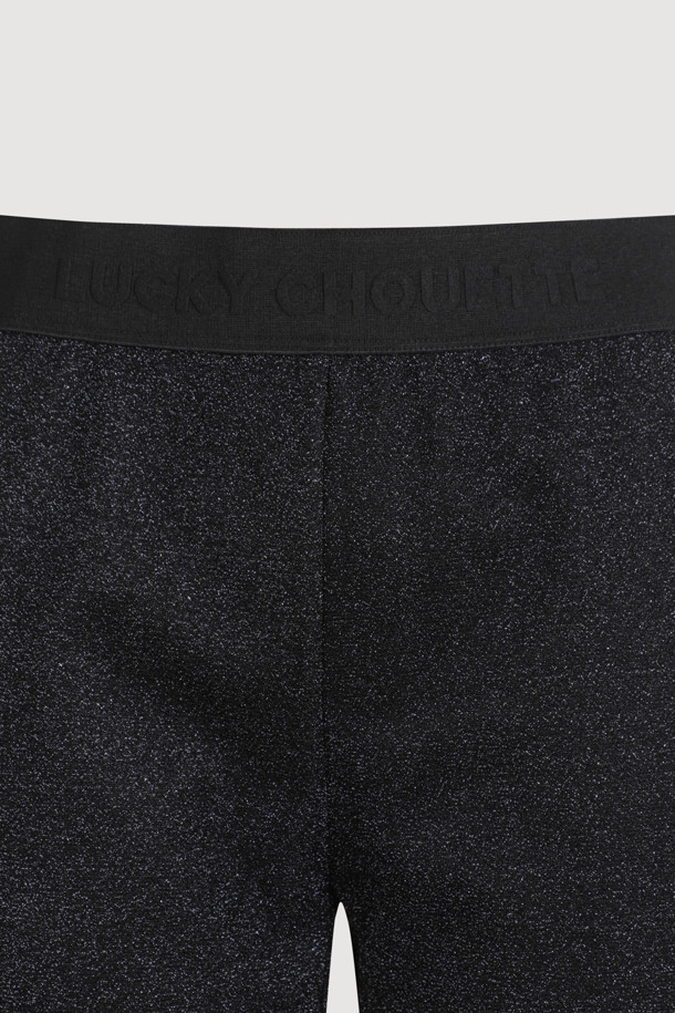 LUCKY CHOUETTE - 쇼트팬츠 - [Holiday Edition] Metal Biker Banding Shorts (black)