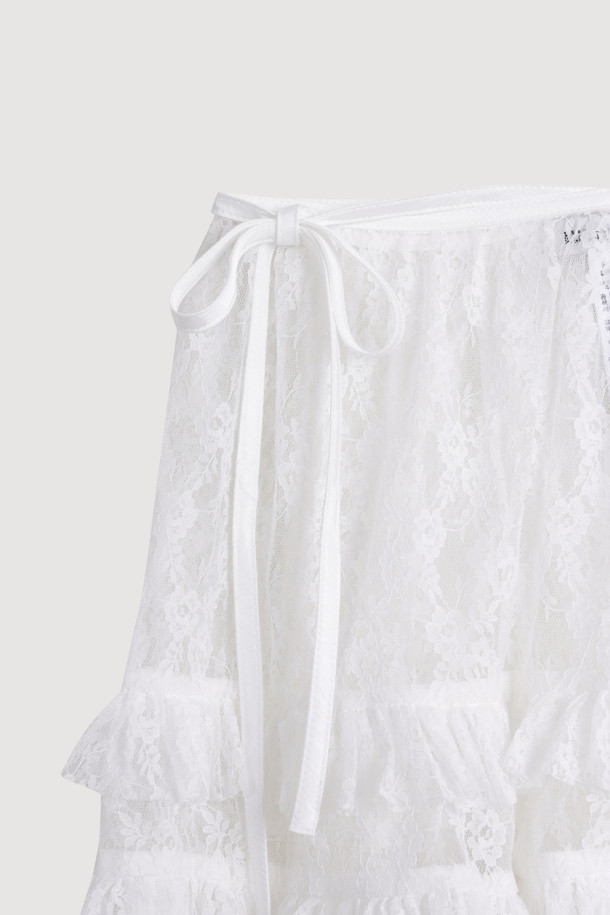 LUCKY CHOUETTE - 기타소품 - Lace Wrap Skirt