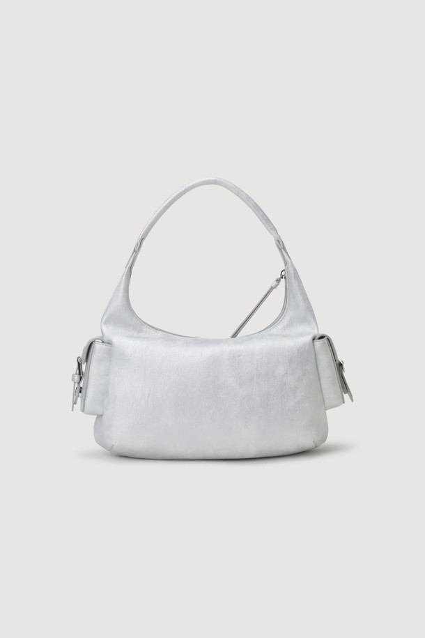 LUCKY CHOUETTE - 토트백 - Medium Pocket Hobo Bag (white)