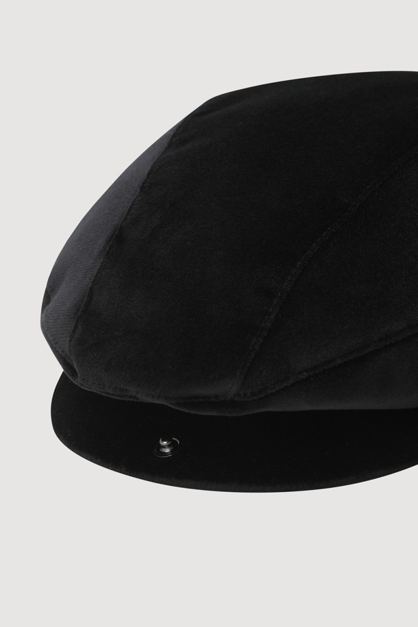 LUCKY CHOUETTE - 모자 - [Holiday Edition] Velvet Hunting Cap (black)