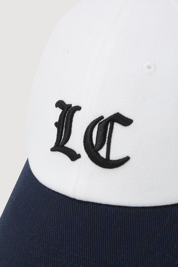 LUCKY CHOUETTE - 모자 - LC Color Block Ball Cap(white)