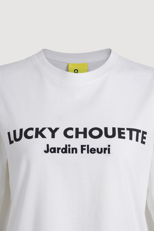 LUCKY CHOUETTE - 티셔츠 - Logo Half Sleeve T-shirt