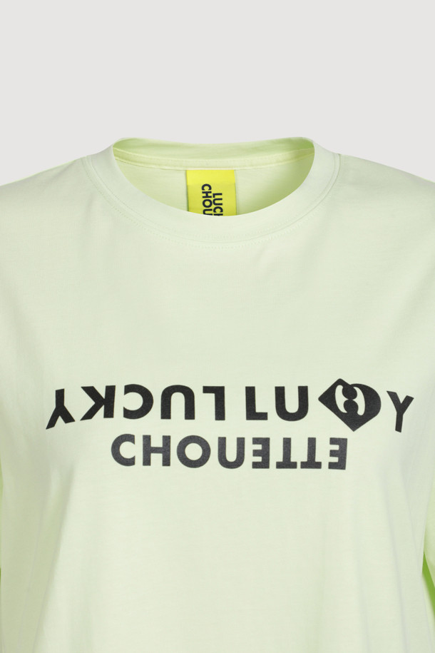 LUCKY CHOUETTE - 티셔츠 - T-shirt (lime)