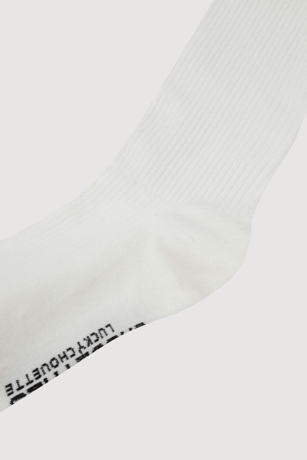 LUCKY CHOUETTE - 양말 - Chouetties by LUCKY CHOUETTE_Basic Ribbed Socks