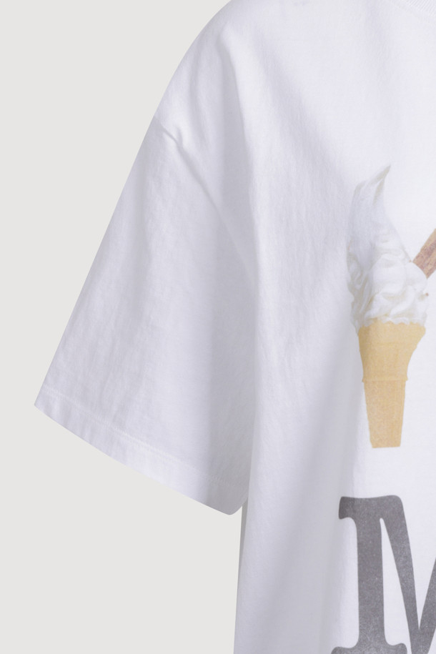 LUCKY CHOUETTE - 반소매 티셔츠 - Chouetties by LUCKY CHOUETTE_Graphic Half Sleeve T-shirt (white)