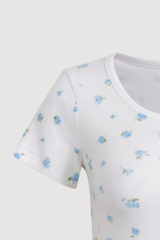 LUCKY CHOUETTE - 반소매 티셔츠 - Chouetties by LUCKY CHOUETTE_Baby Fit Half Sleeve T-shirt (white)