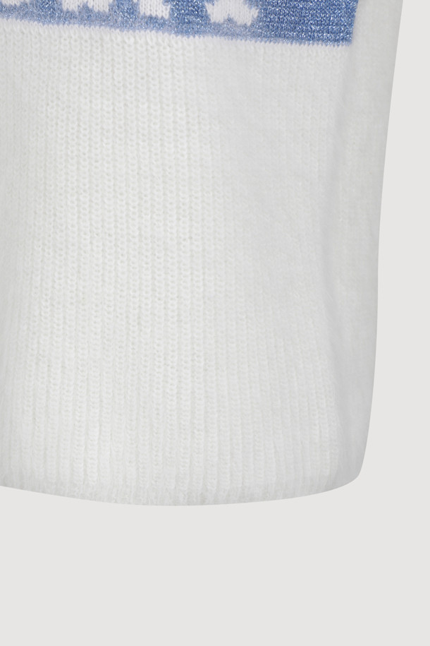 LUCKY CHOUETTE - 스웨터 - [Holiday Edition] Angora Sleeveless Knit Pullover (ivory)