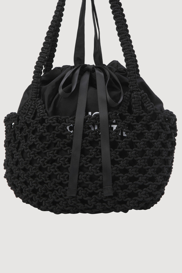 LUCKY CHOUETTE - 숄더백 - Net Bag(black)