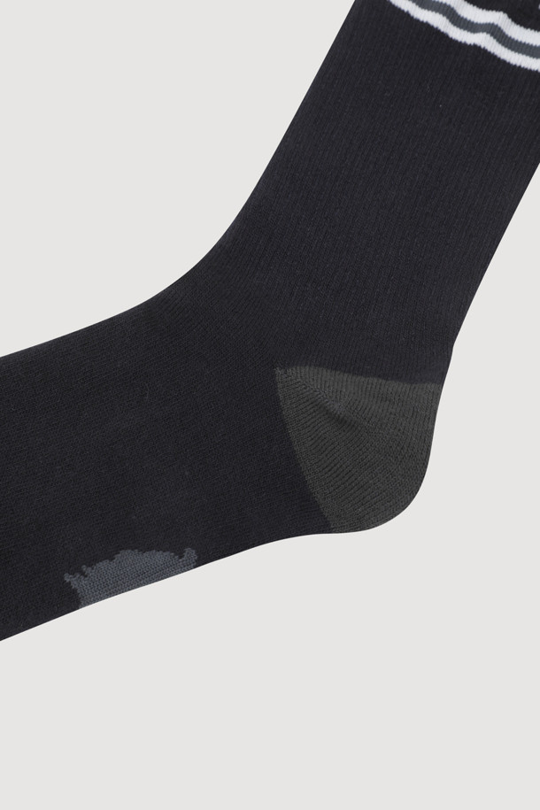 LUCKY CHOUETTE - 양말 - Lettering Socks (dark navy)