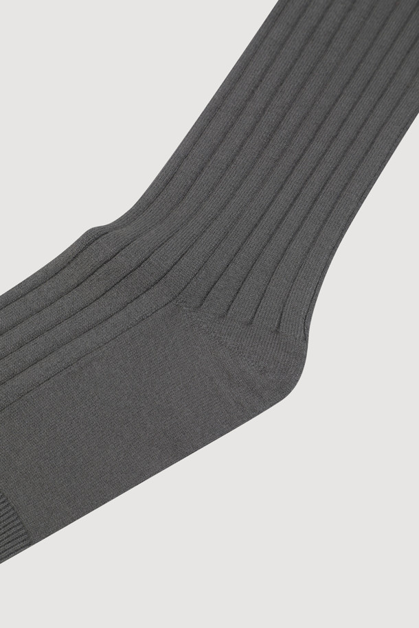 LUCKY CHOUETTE - 양말 - A-Kint Knee Socks (khaki)