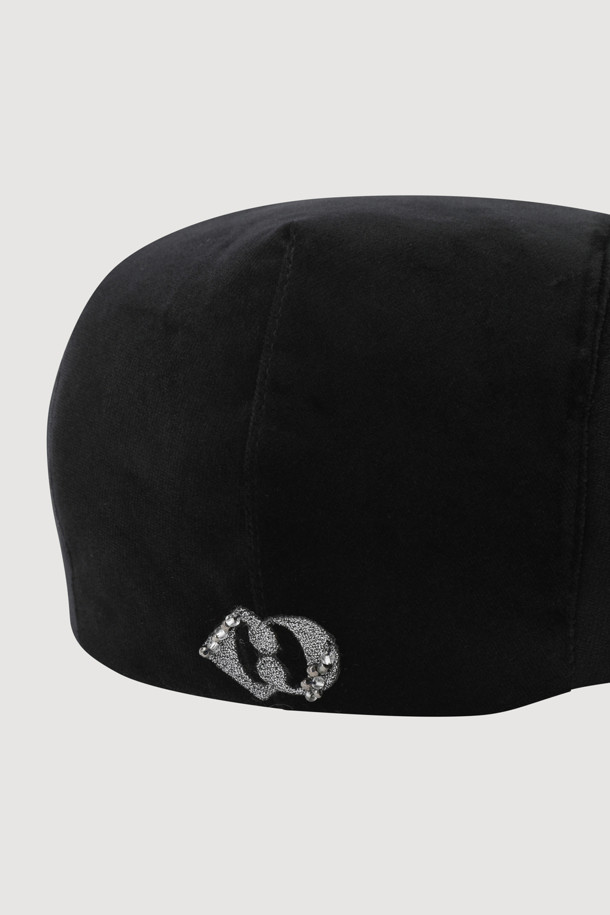 LUCKY CHOUETTE - 모자 - [Holiday Edition] Velvet Hunting Cap (black)