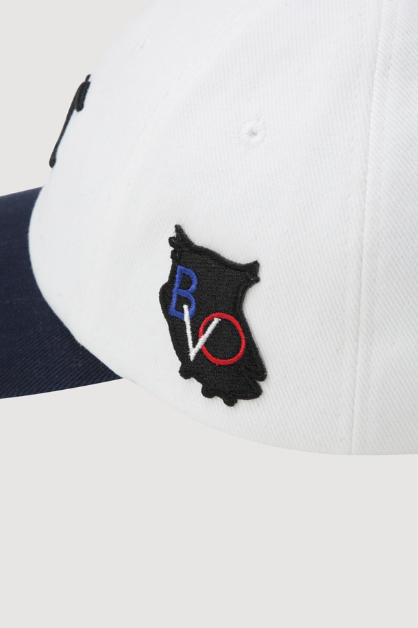 LUCKY CHOUETTE - 모자 - LC Color Block Ball Cap(white)