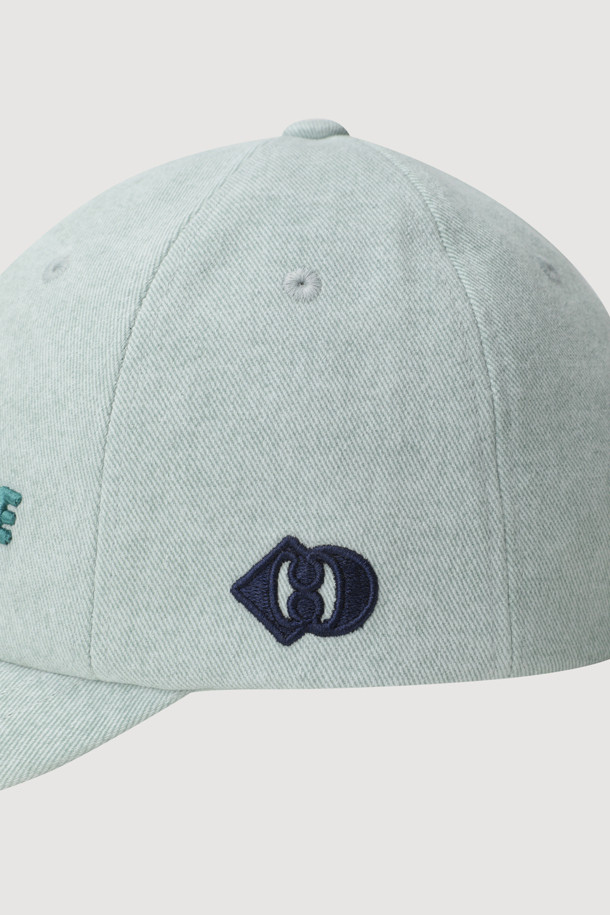 LUCKY CHOUETTE - 모자 - Lettering Embroidery Color Ball Cap (mint)