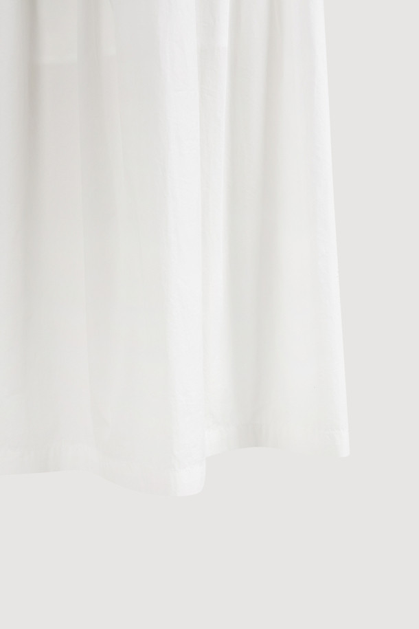 LUCKY CHOUETTE - 롱스커트 - Chouetties by LUCKY CHOUETTE_Waist String Long Skirt (white)