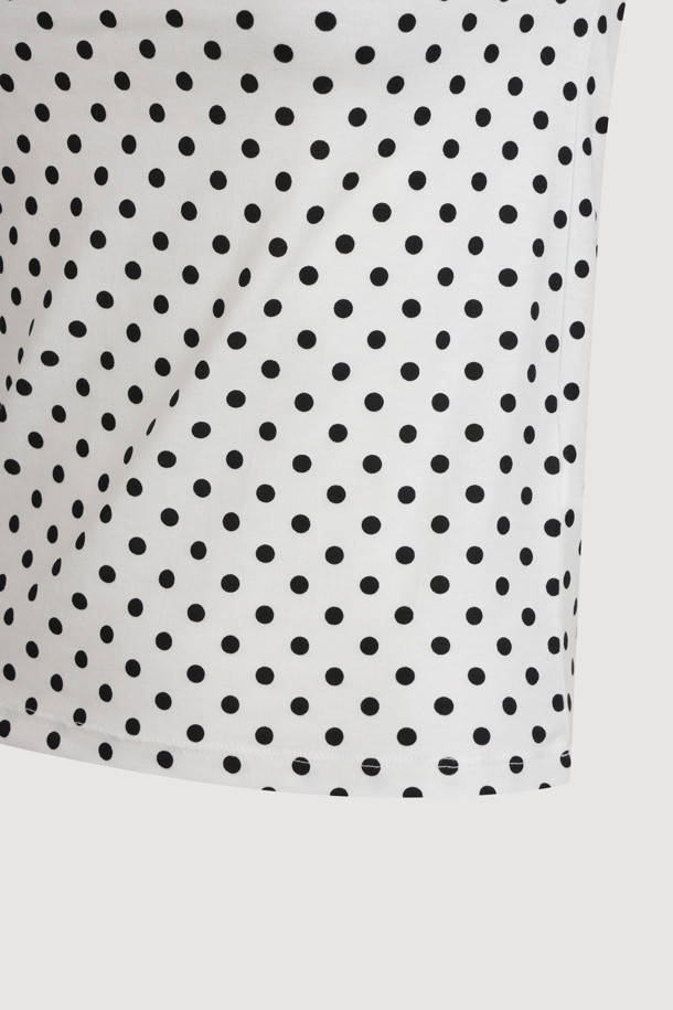 LUCKY CHOUETTE - 반소매 티셔츠 - Chouetties by LUCKY CHOUETTE_Boat Neck Half Sleeve T-shirt (white)