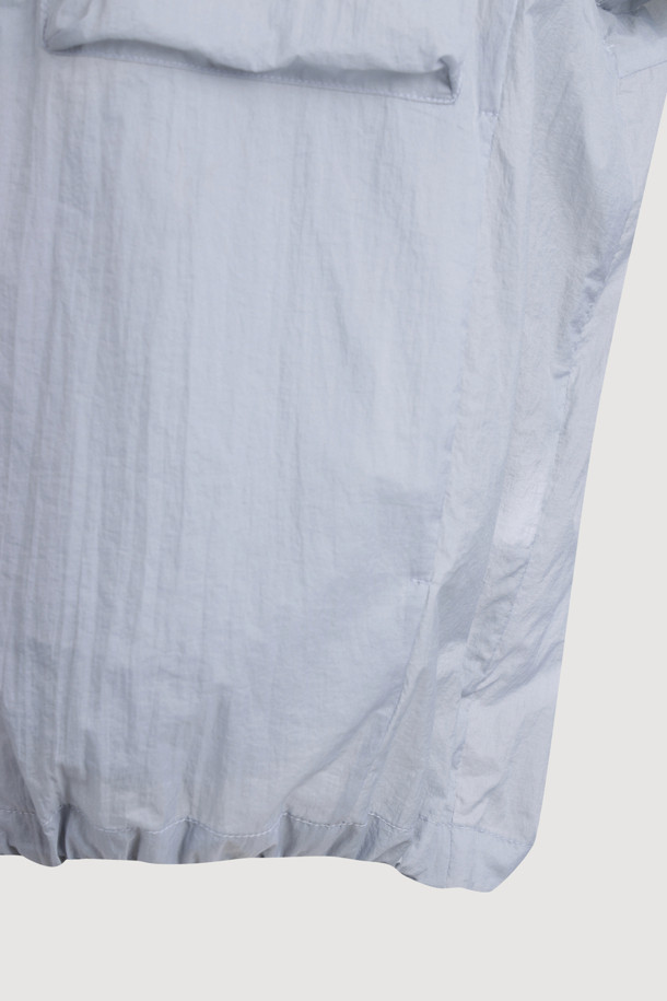 LUCKY CHOUETTE - 점퍼 - Chouetties by LUCKY CHOUETTE_Nylon Hood Jumper (light blue)