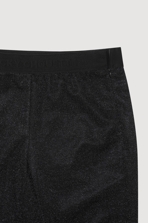 LUCKY CHOUETTE - 쇼트팬츠 - [Holiday Edition] Metal Biker Banding Shorts (black)