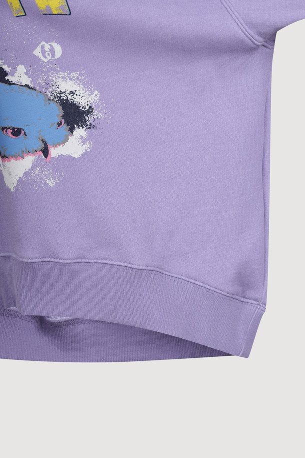 LUCKY CHOUETTE - 스웻셔츠 - Chouette Point Sweat T-shirt (violet)