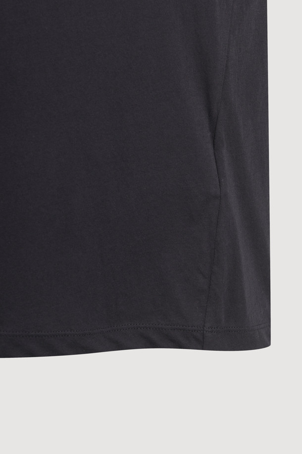 LUCKY CHOUETTE - 반소매 티셔츠 - Loose Fit Half Sleeve T-shirt (black)