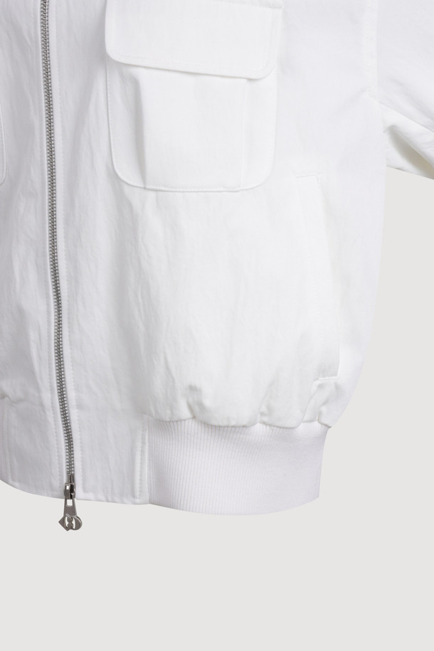 LUCKY CHOUETTE - 점퍼 - [Atelier] Back Point Hem Jumper (ivory)