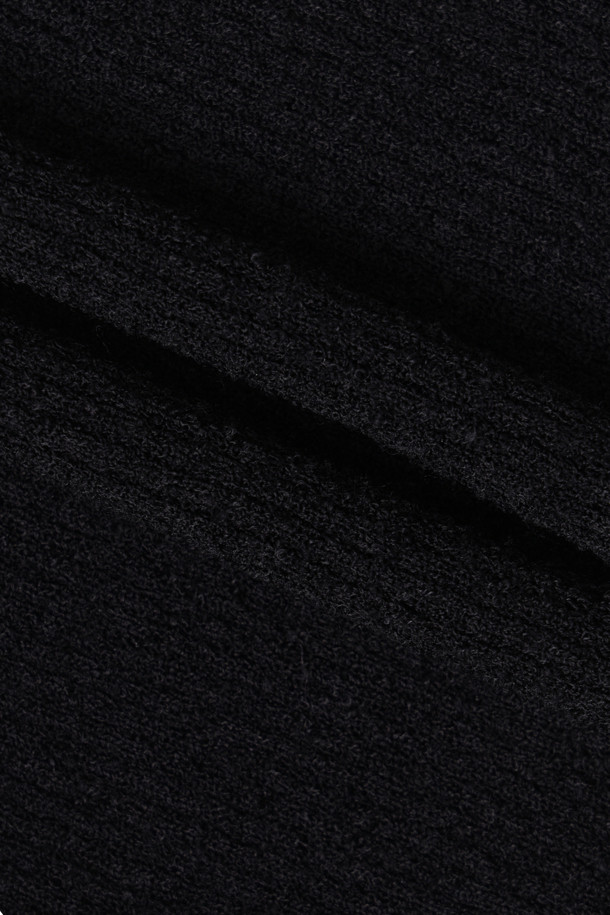 LUCKY CHOUETTE - 스웨터 - Color Line Sleeveless Pullover (black)