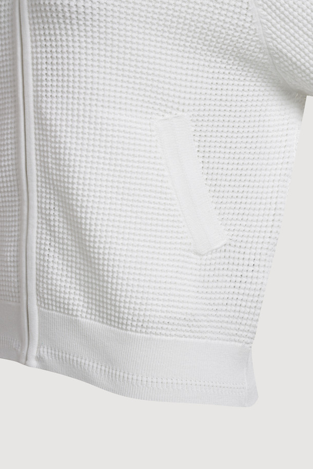 LUCKY CHOUETTE - 가디건 - Sailor Crochet Knit Cardigan (ivory)