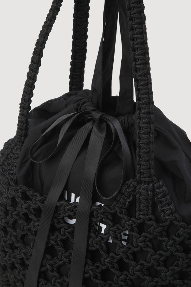 LUCKY CHOUETTE - 숄더백 - Net Bag(black)