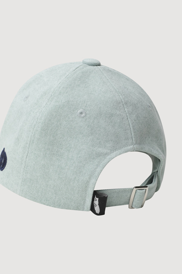 LUCKY CHOUETTE - 모자 - Lettering Embroidery Color Ball Cap (mint)