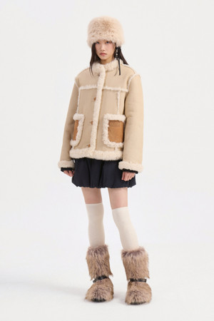 Volume Padding Mini Skirt (black)