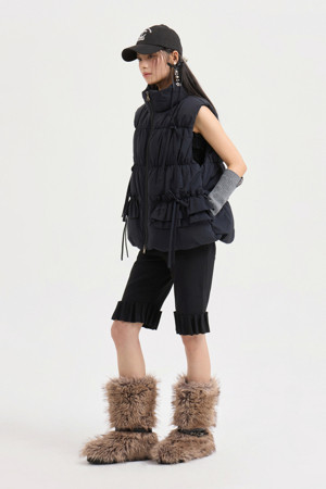 [Re-Order] Ribbon Down Vest