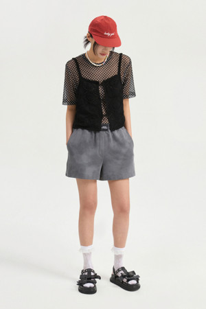 Obi Point Jersey Banding Shorts (grey)