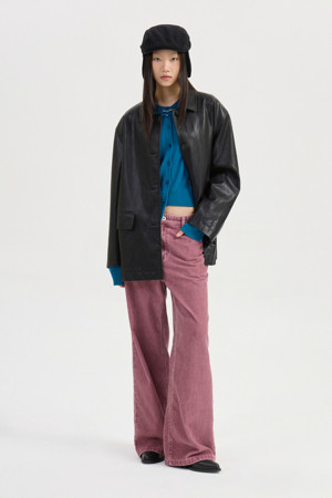 Chouetties by LUCKY CHOUETTE_Fake Leather Jacket (black)