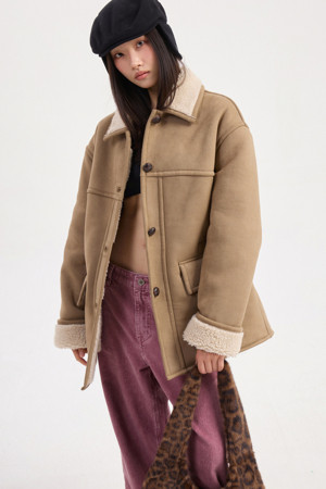 Chouetties by LUCKY CHOUETTE_Fake Mustang (beige)