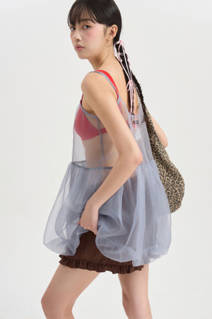 Chouetties by LUCKY CHOUETTE_Frill Shorts (brown)