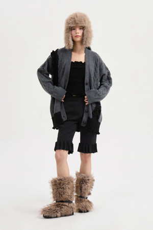 [Atelier] Biker Banding Shorts (black)