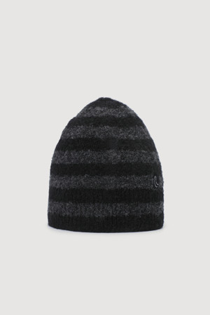 Chouetties by LUCKY CHOUETTE_Stripe Knit Beanie(black)