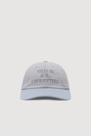 Chouetties by LUCKY CHOUETTE_Embroidery Point Straight-Chaeng Ball Cap