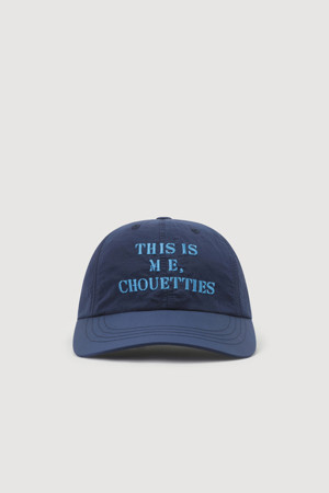 Chouetties by LUCKY CHOUETTE_Embroidery Point Straight-Chaeng Ball Cap