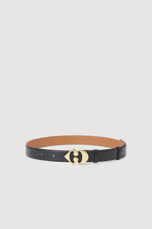 [Re-Order] Emblem Metal Leather Belt