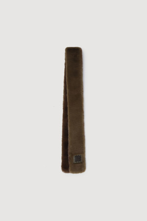 Wappen Point Fake Fur muffler(multi color)